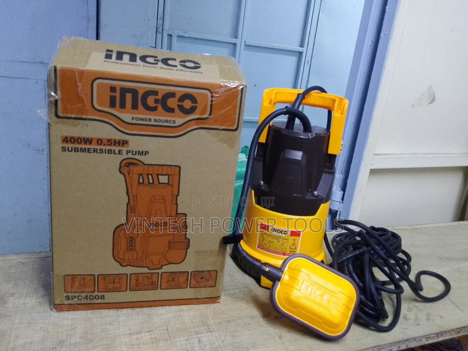 Ingco 0.5 Hp Submersible Pump/Spc4008