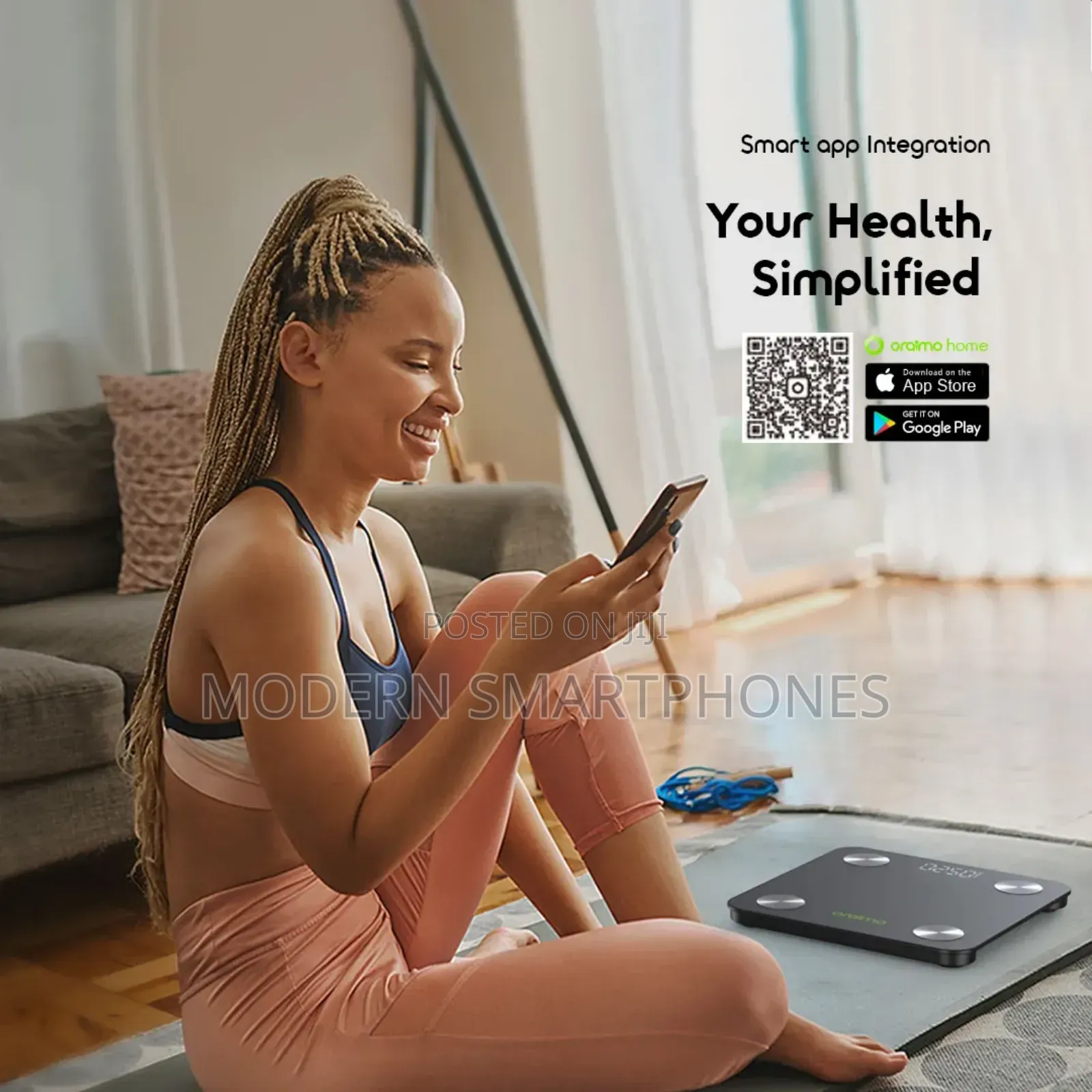 Oraimo Fitscale Smart Led Body Fat Scale