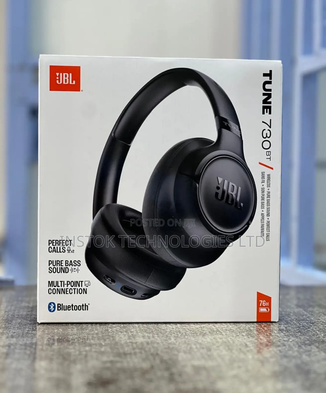 JBL Tune 730bt Wireless Over-Ear Headphones