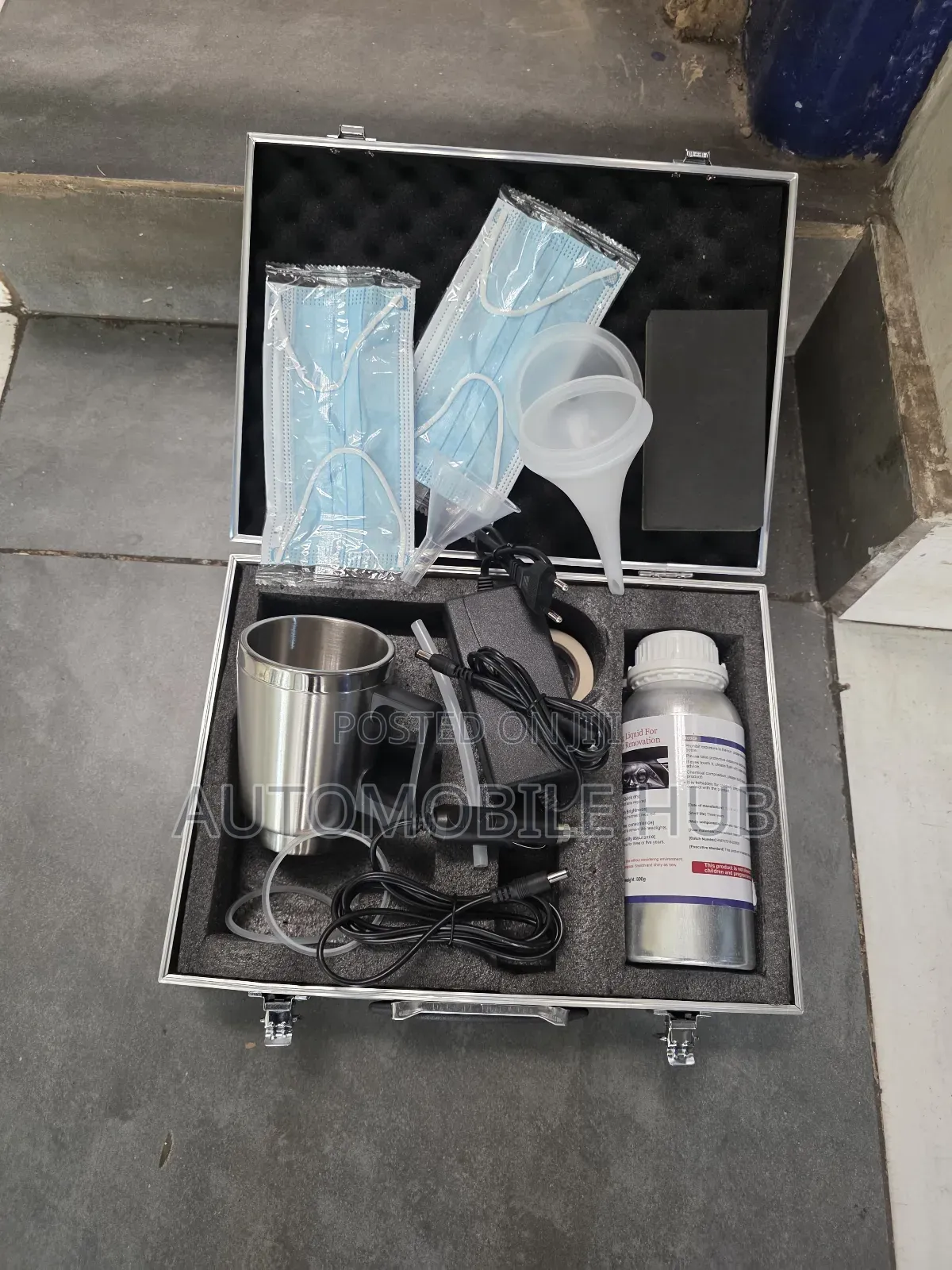 Professional Headlight Cleaning Polishing Kit–Anti-Yellowing Formula
