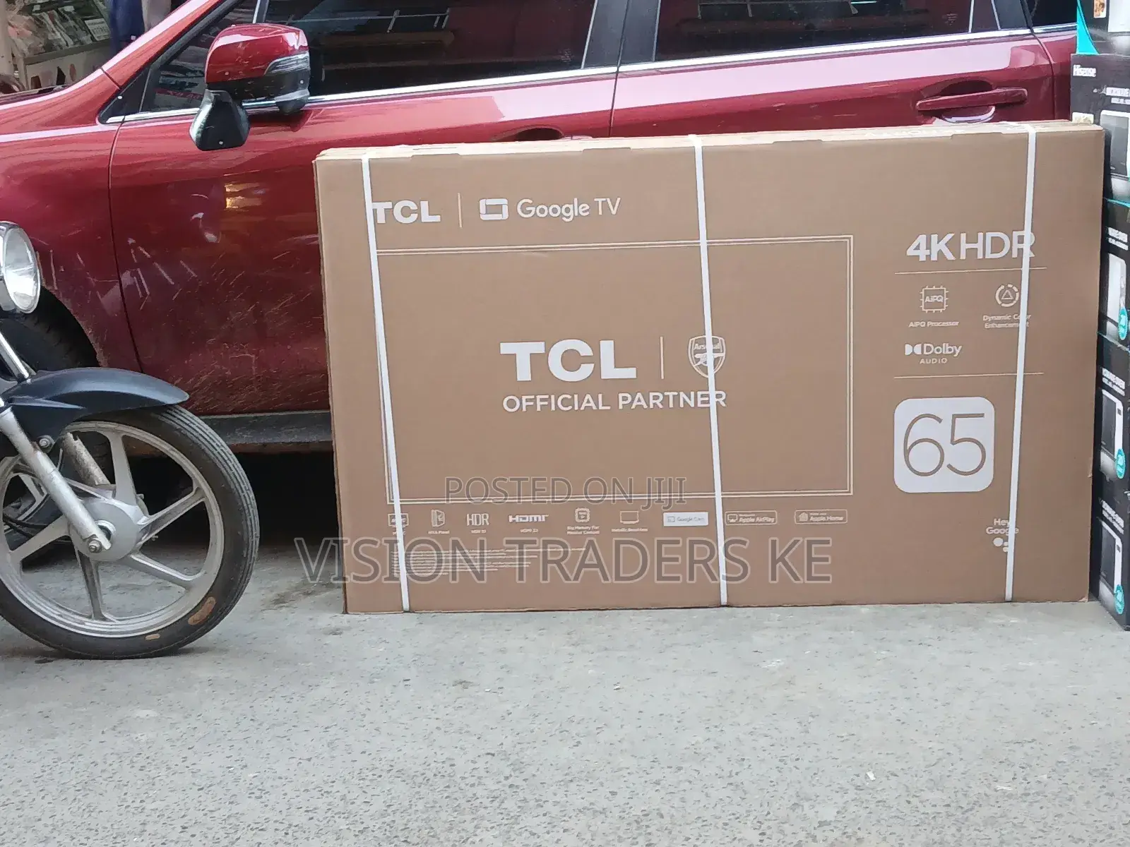 TCL 65 Inches 65v6c Google HDR Frameless Tv With Bluetooth