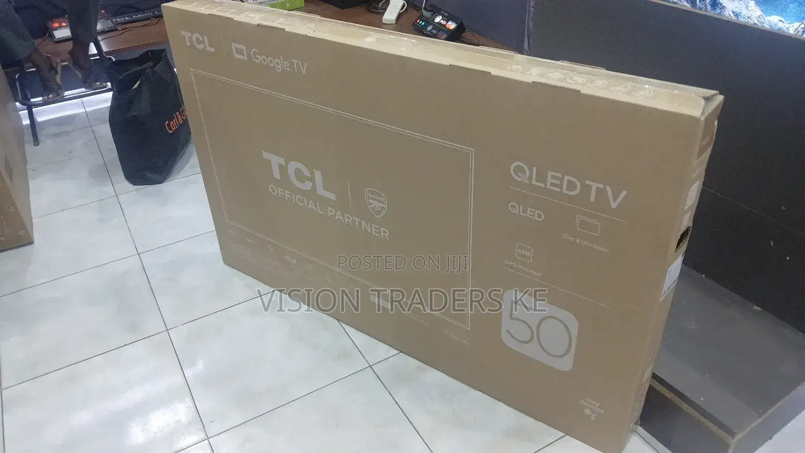 TCL 50inches 50t6 Google Qled HDR Frameless Television