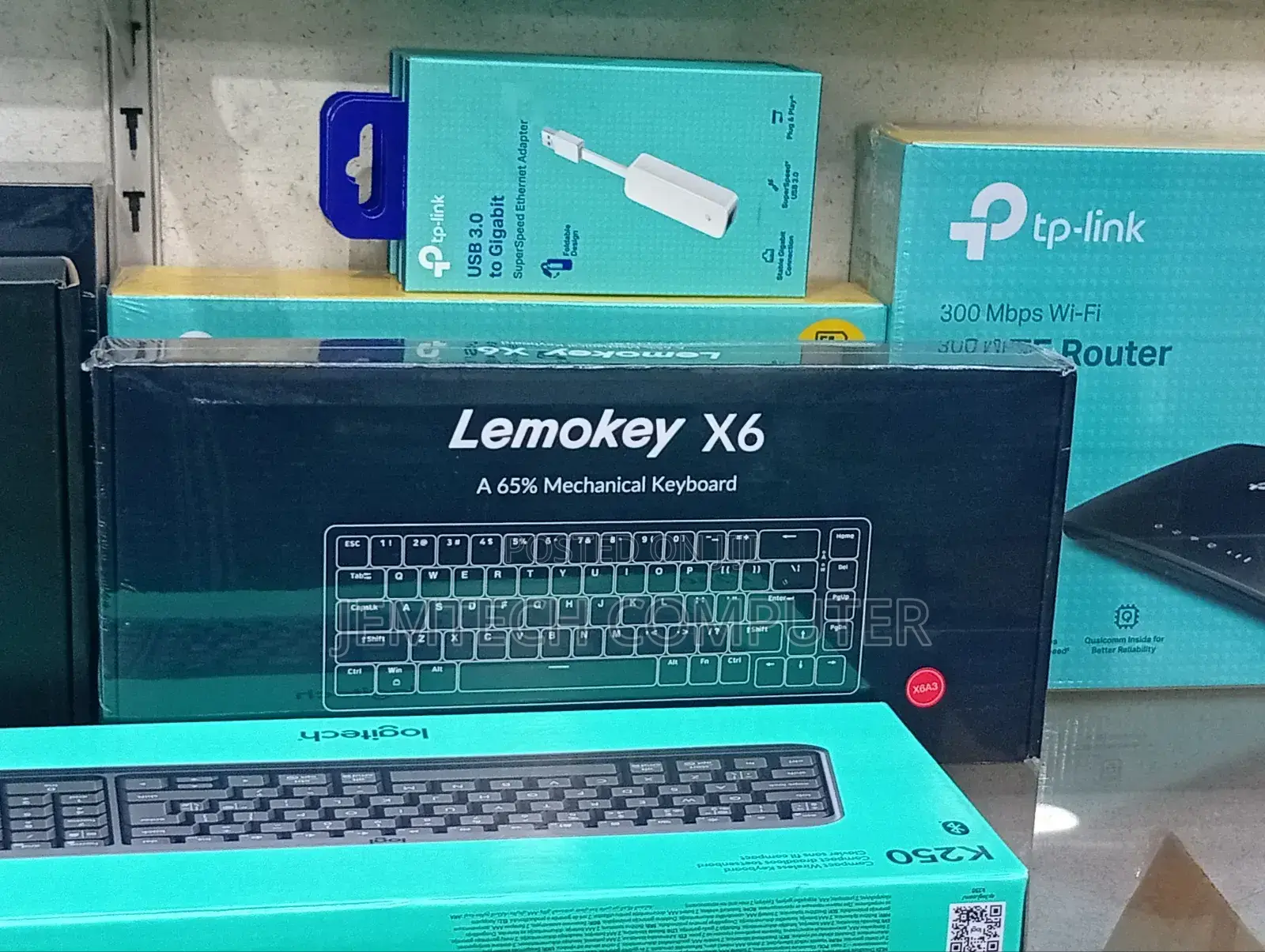 Lemokey X6 QMK Wired Mechanical Keyboard