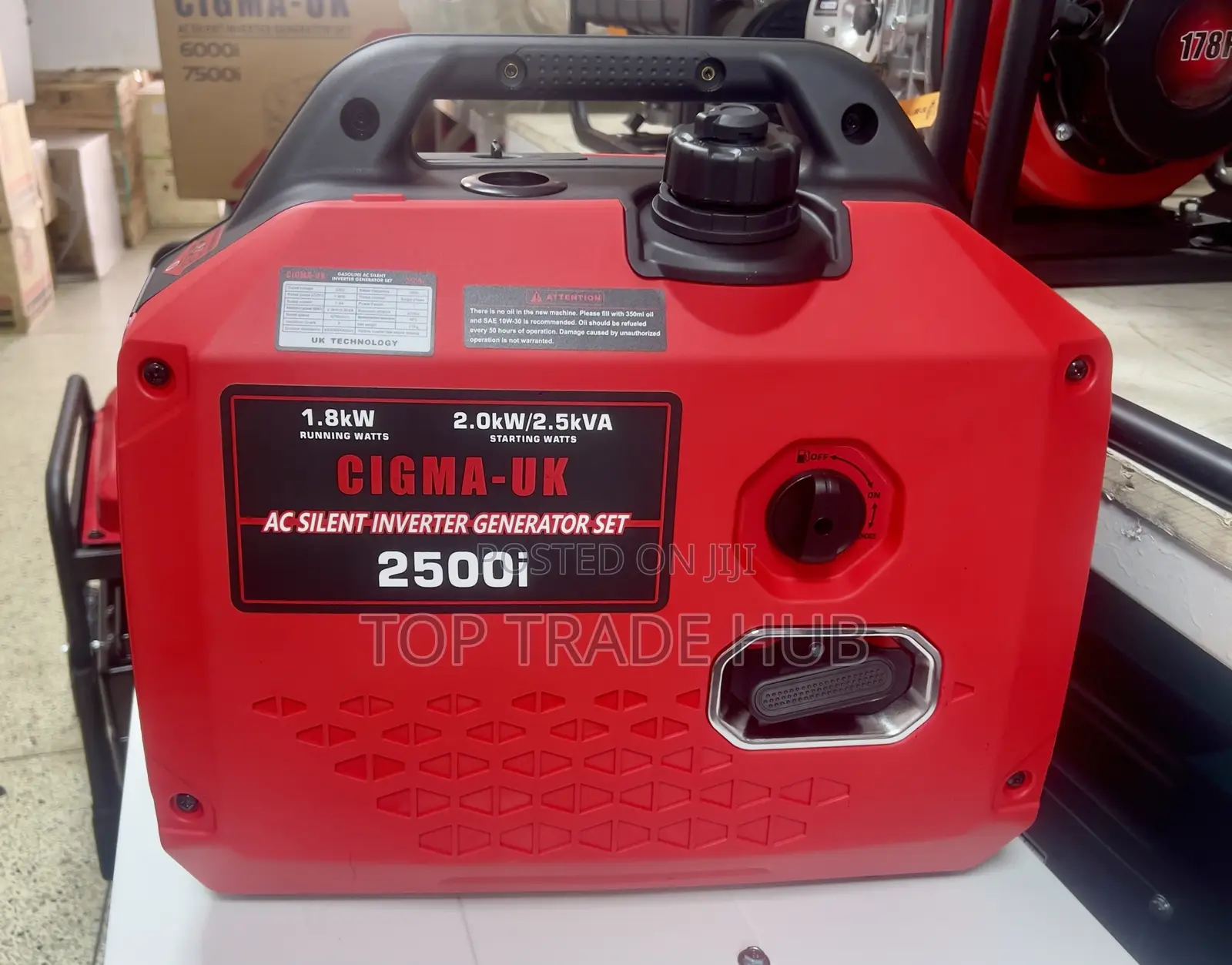 Cigma Uk Ac Super Silent Inverter Generator Set 2.5kva