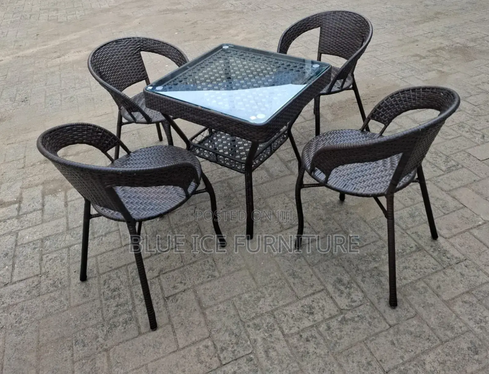 Brown Outdoor Set