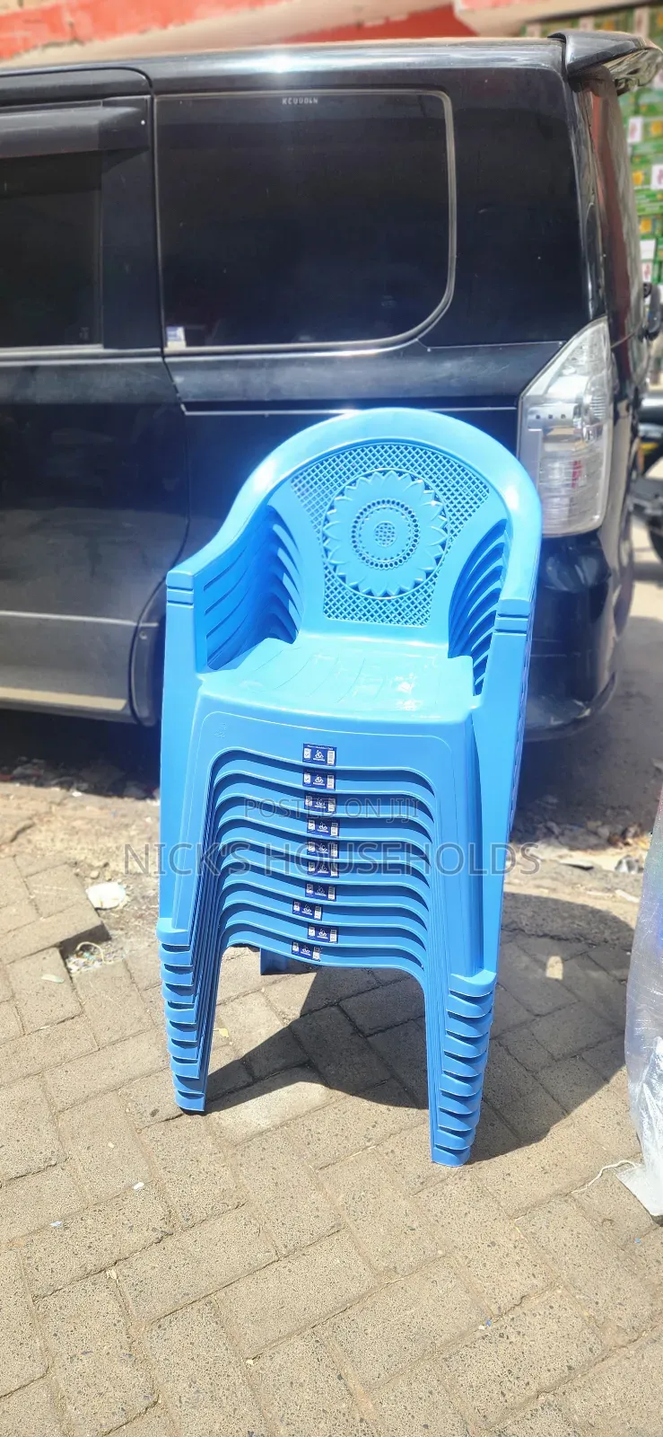 Garden Plastic Chairs With Armrest