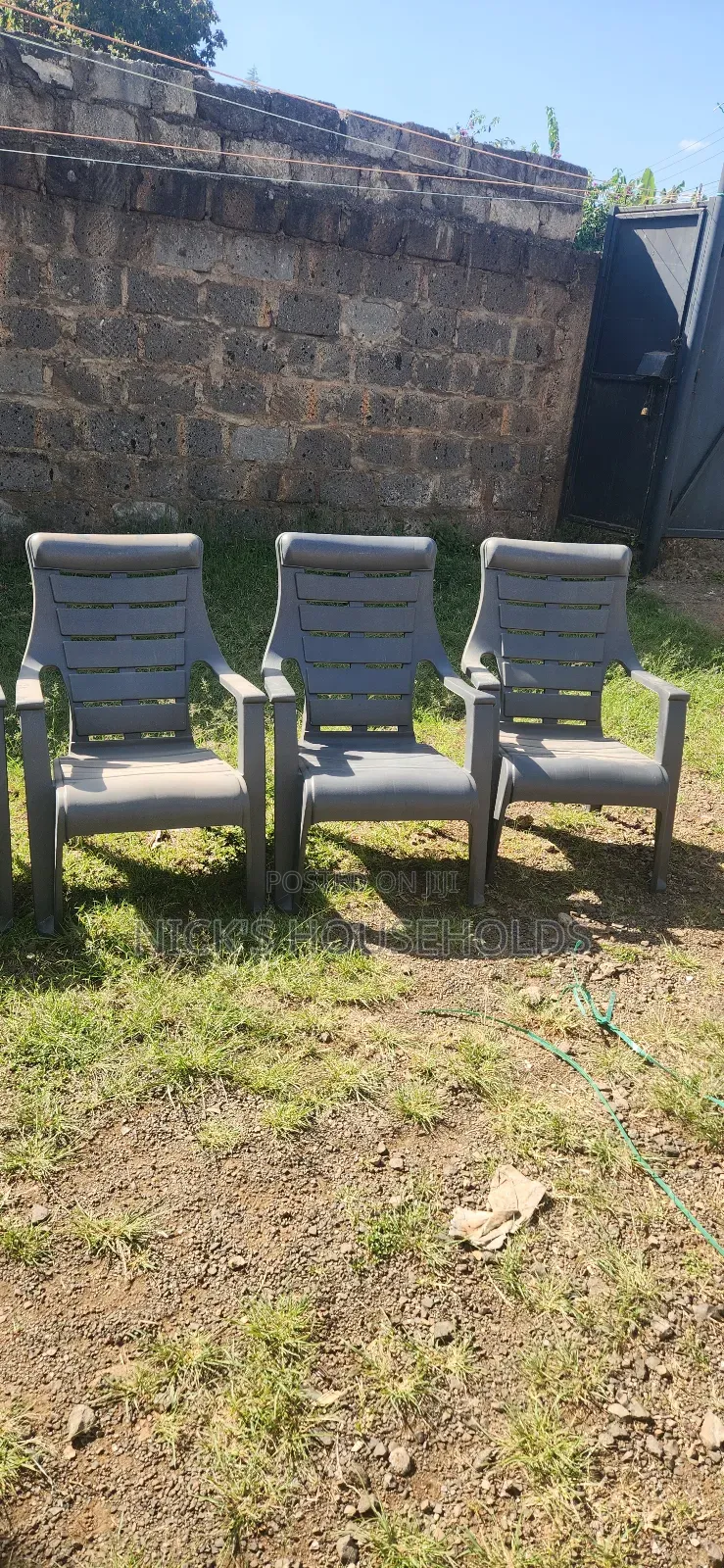Skyplast Plastic Chairs With Sturdy Backrest