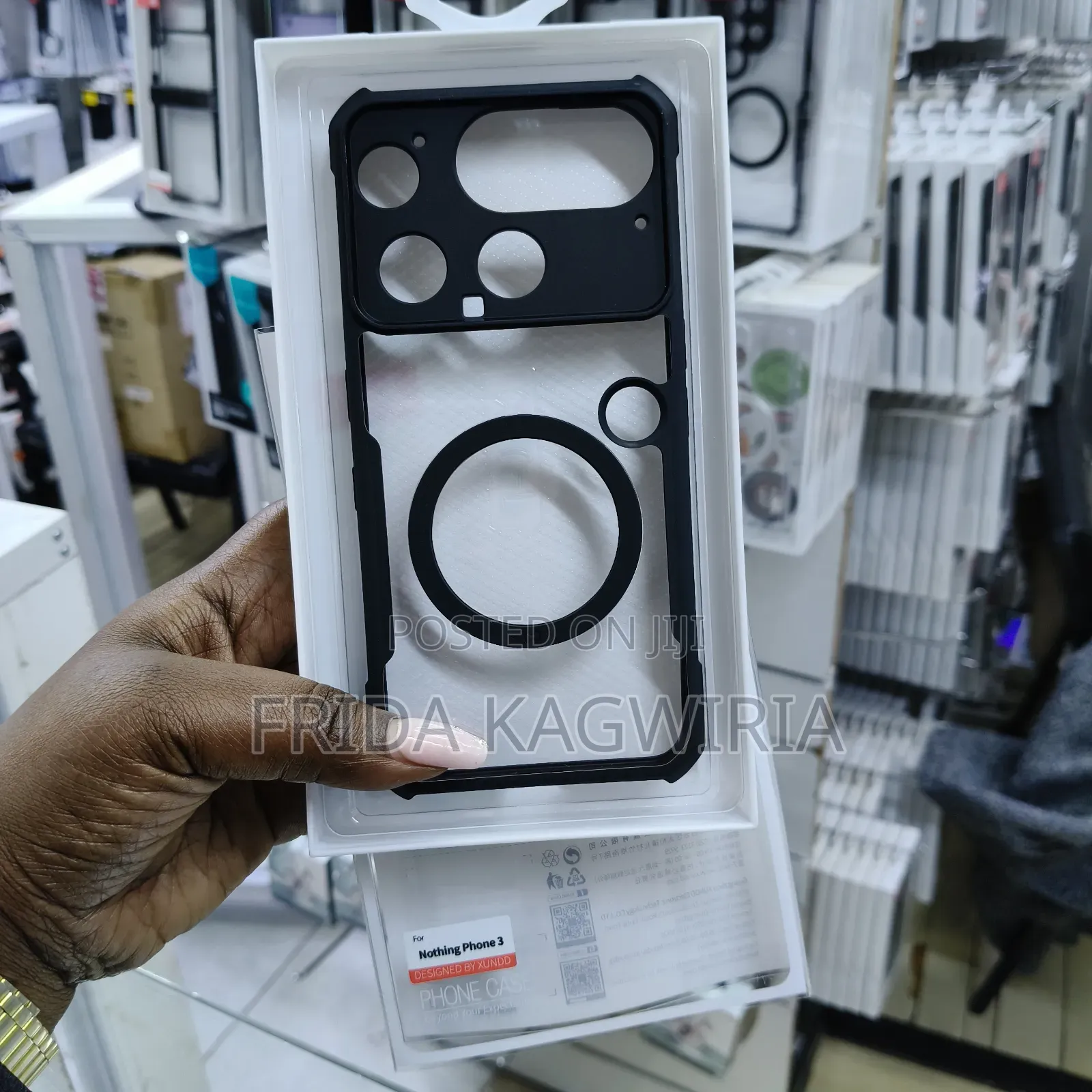 Xundd Shockproof Clear Back Cover For Nothing Phone 3