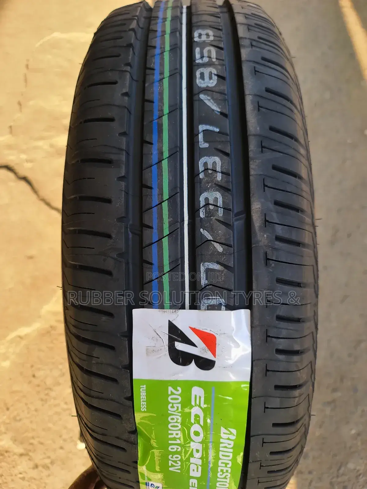 205 /60 R16 Bridgestone Tyres 92v Ecopia Ep300