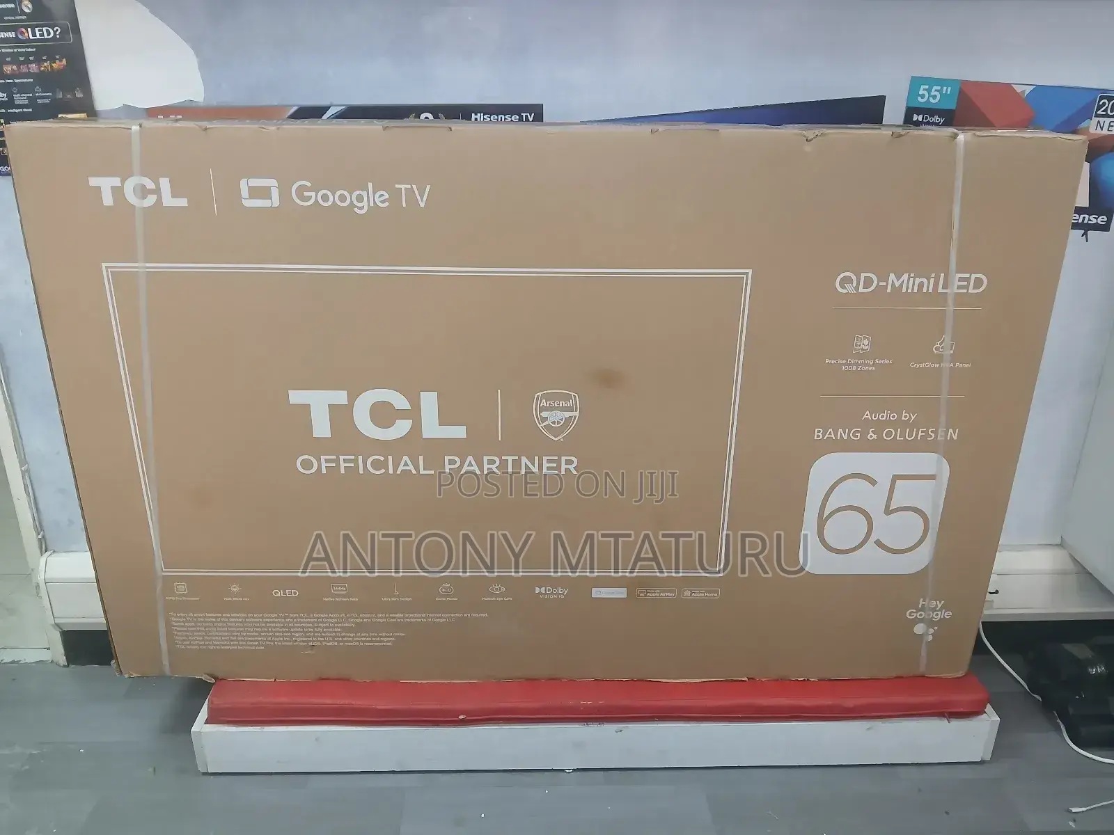 TCL 65c7k 65 Inch Qd-Miniled Smart Tv