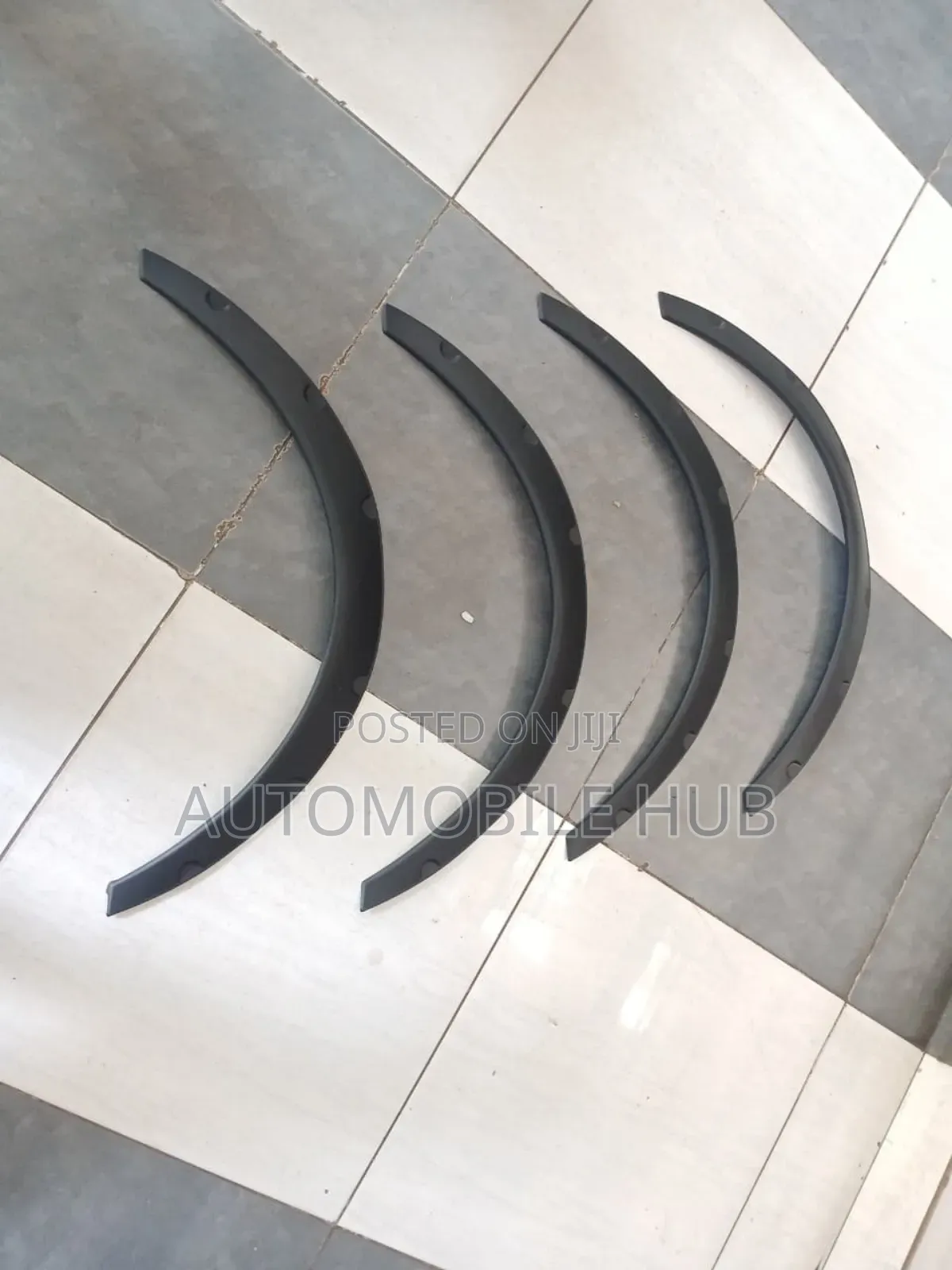 4pcs Premium Black Fender Flares for Cars, Suvs and Pickups