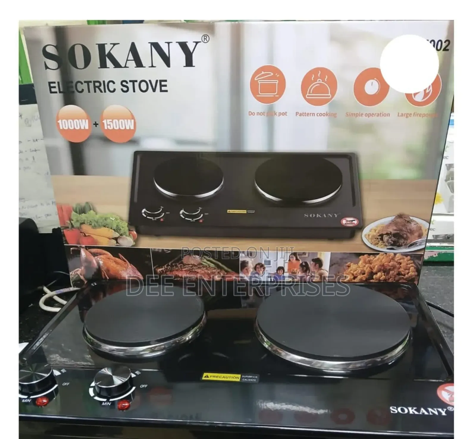 Sokany Double Stove