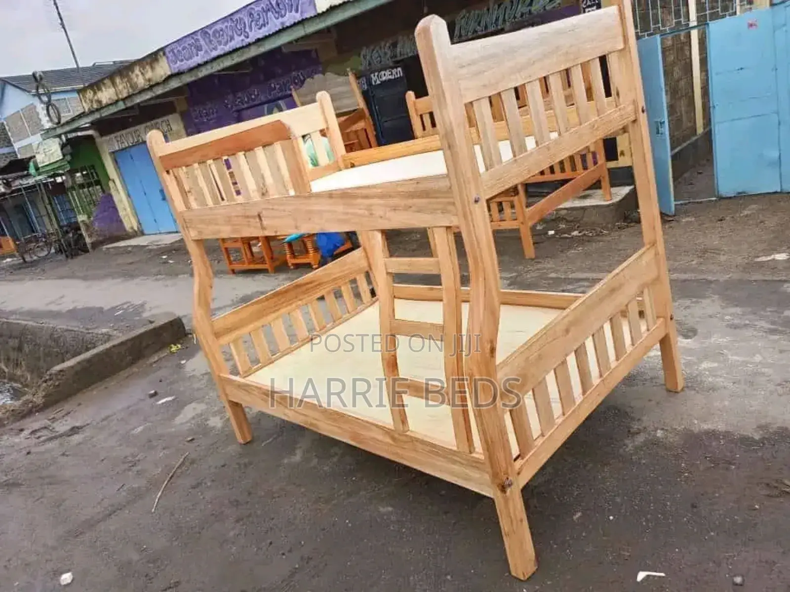 Wooden Steonf Double Decker