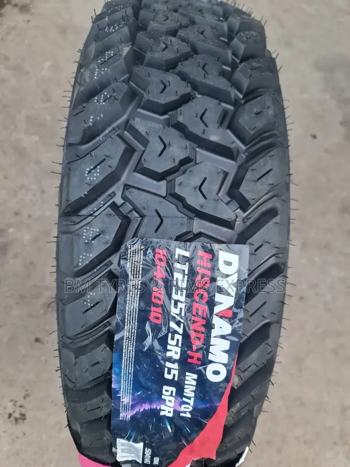 235 /75 R15 Dynamo Tyres (Mud Terrrain)
