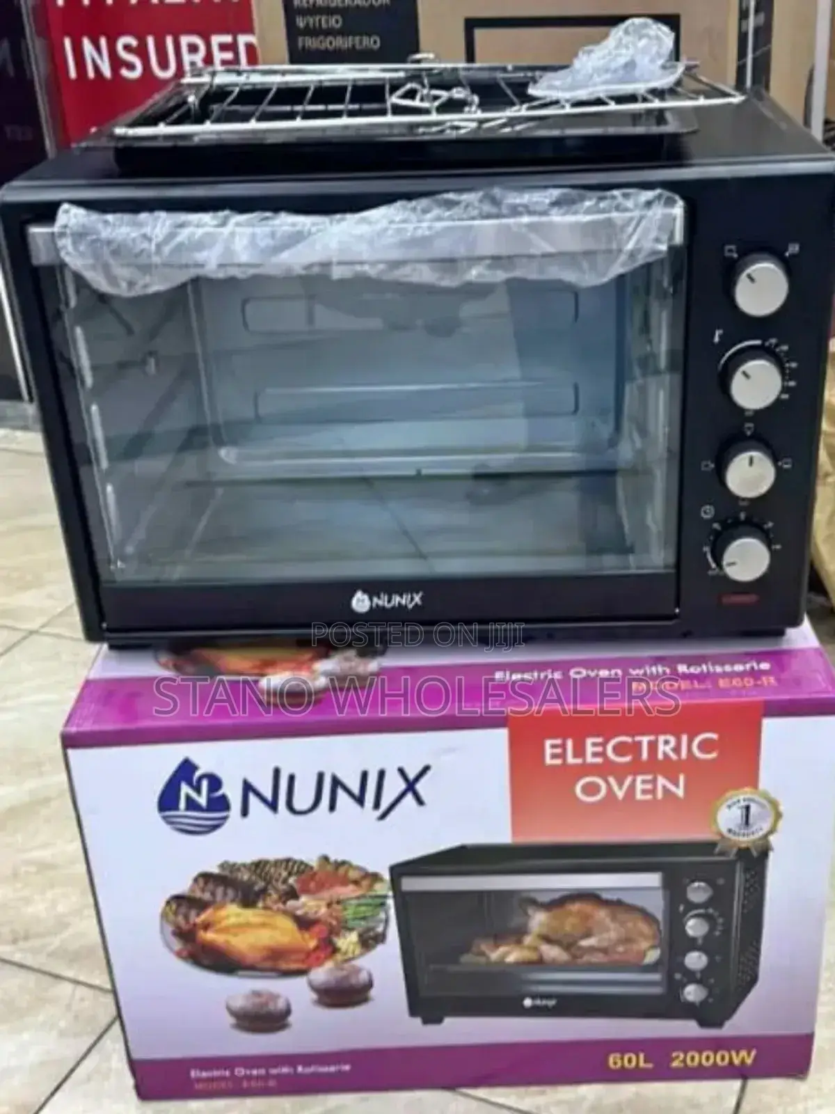 Nunix Nunix Electric Oven 60ltrs