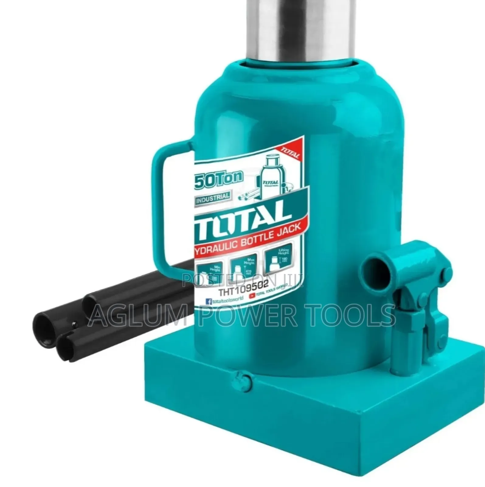 Hydraulic Bottle Jack 50 Tonnes