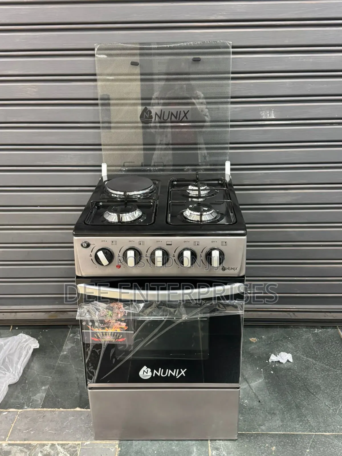 Nunix 3 Gas 1 Electric 50 by 55 Gas Oven