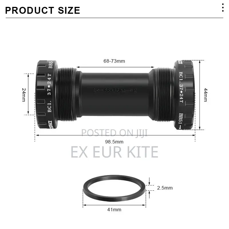 Hollowtech 2 Bottom Bracket 68/73mm