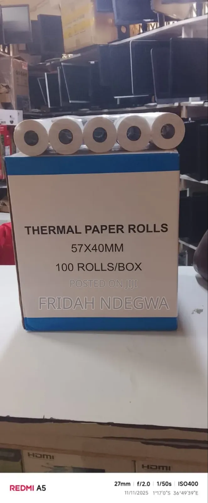 Thermal Paper Roll 57 by 40 Mm