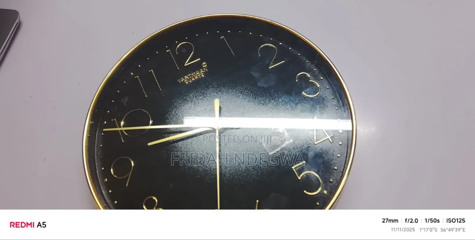 Spy Clock Camera
