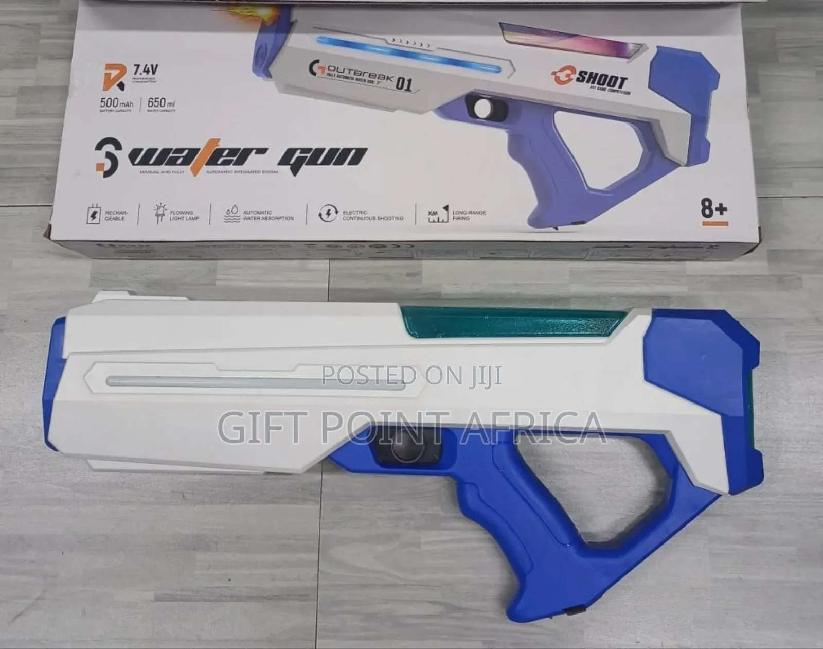 Rechargeable Power Water Gun For Kids