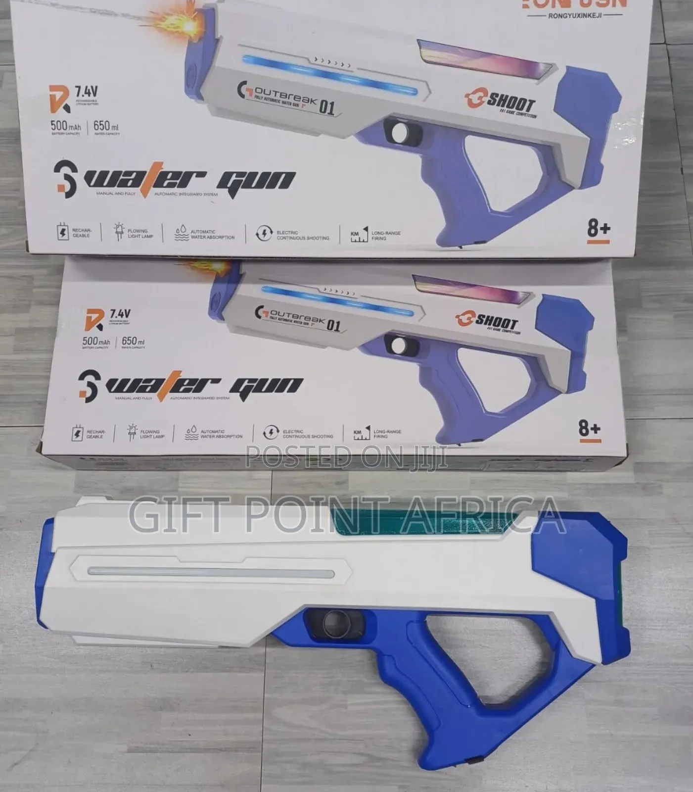 Rechargeable Power Water Gun For Kids
