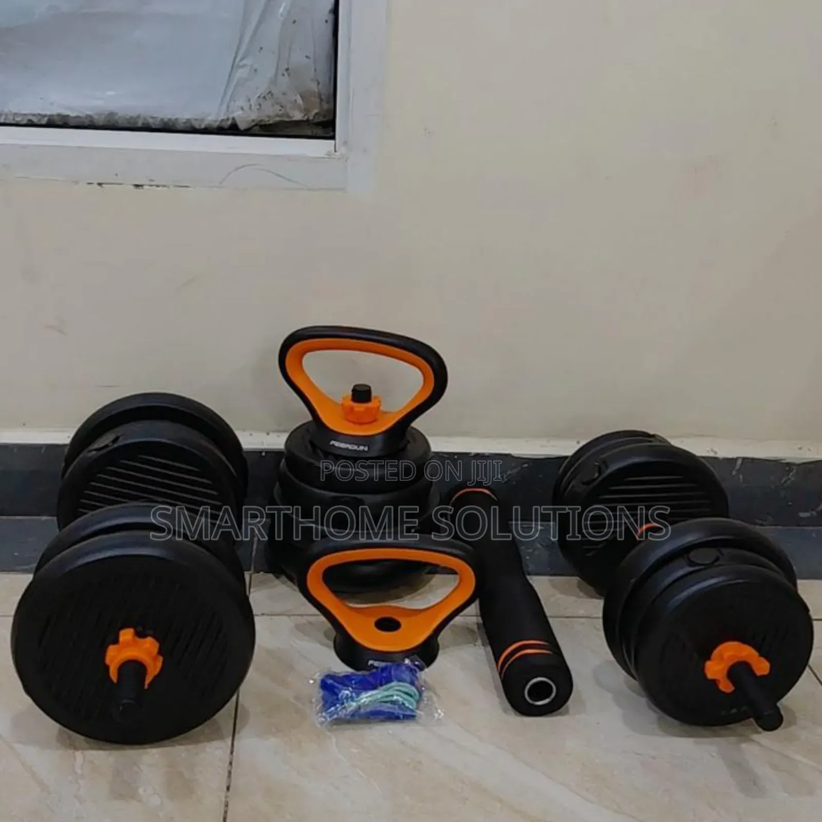 6 In 1 Adjustable Dumbbell Set(30kg)