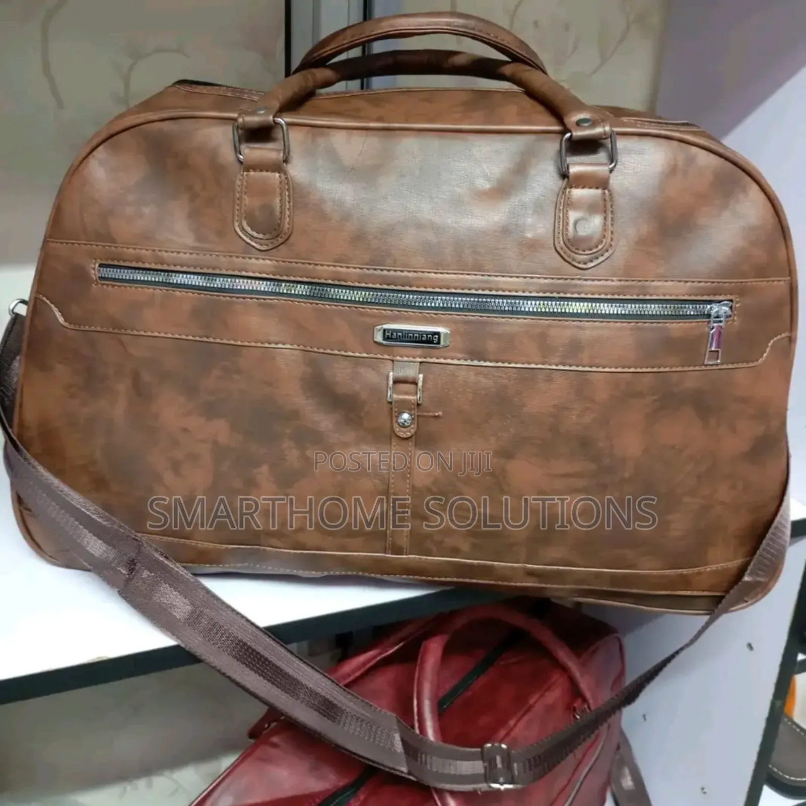 Leather Large Travel Duffle Bags