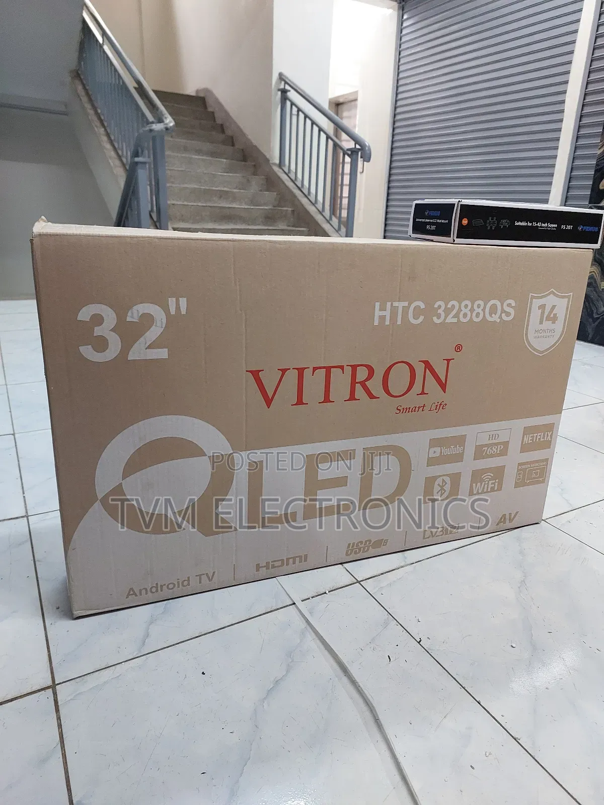 Vitron 32′′ 3288qfs Qled Smart Android Tv New 2025