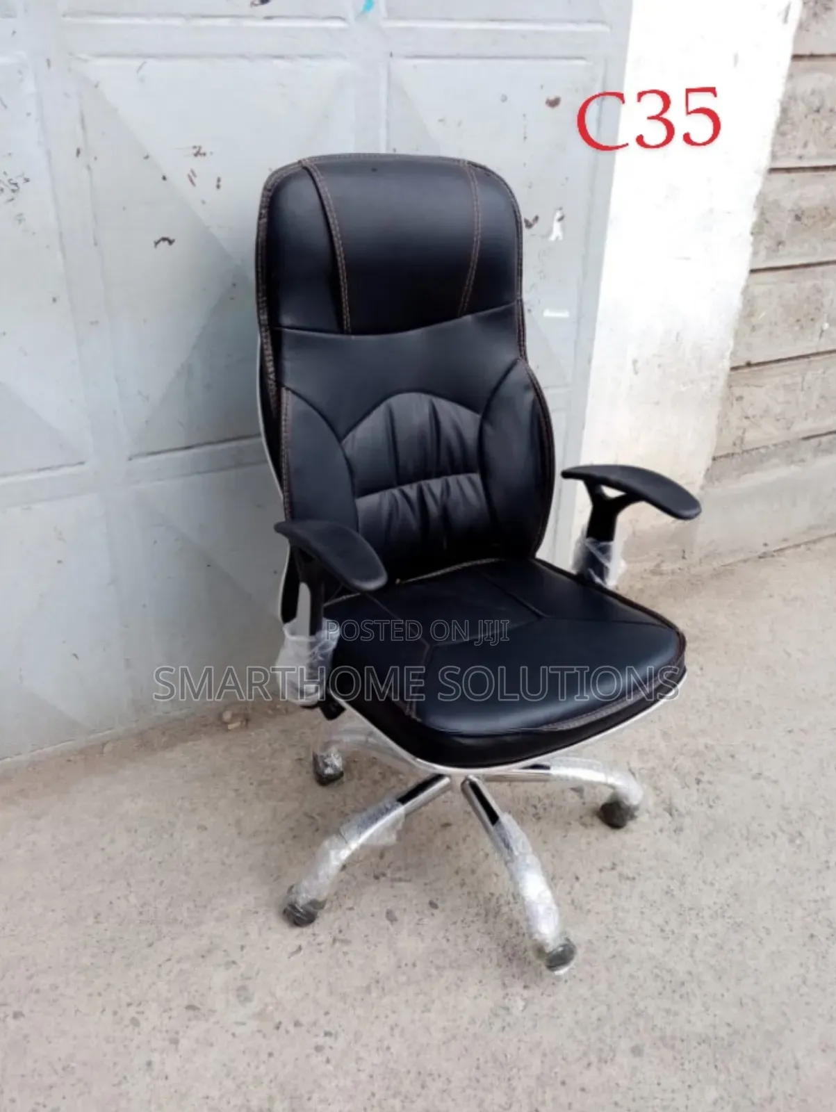 Executive Leather Recliner Office Chair