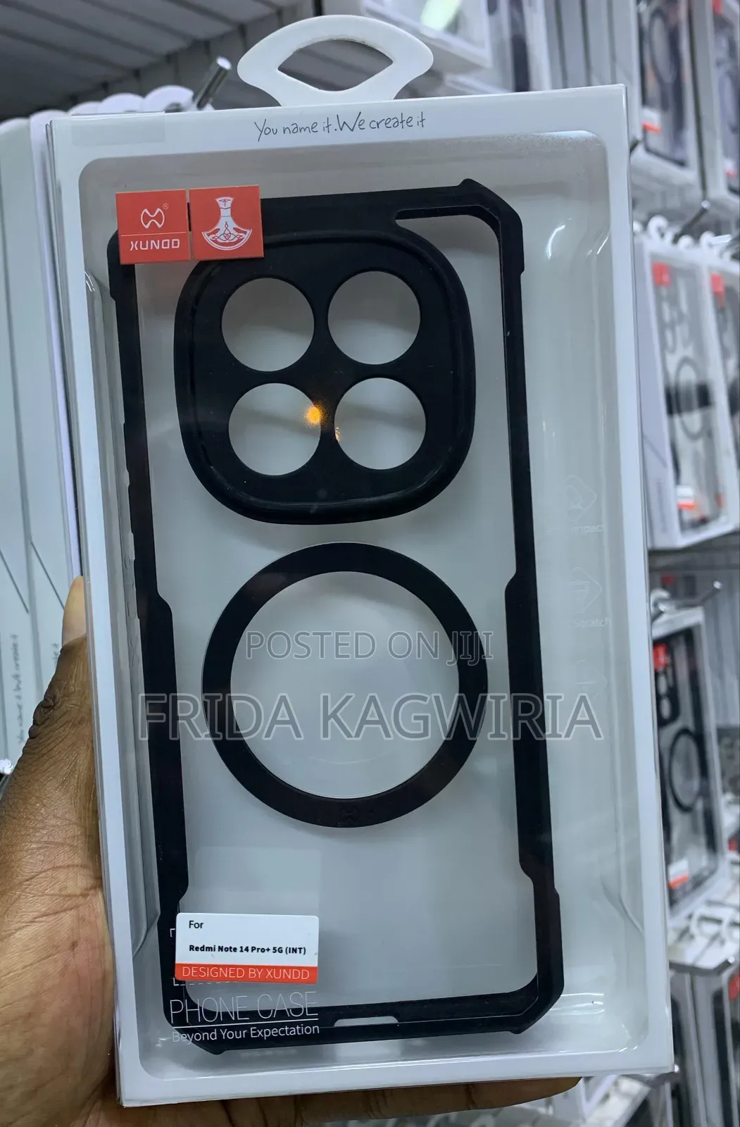 Redmi Note 14 Pro Plus 5g Xundd Shockproof Clear Back Cover