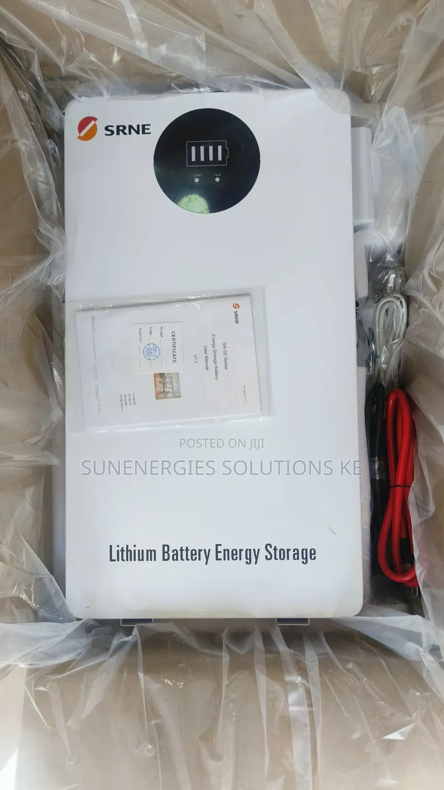 5.12kwh 51.2v Srne Lithium Battery