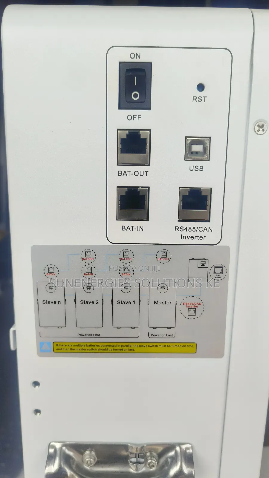 5.12kwh 51.2v Srne Lithium Battery