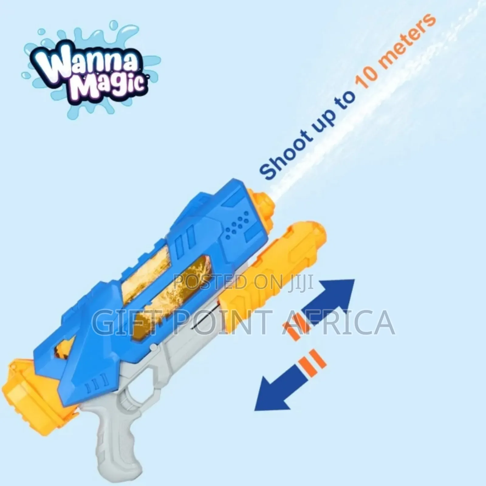 49 Cms Water Gun With 100ml Capacity For Kids
