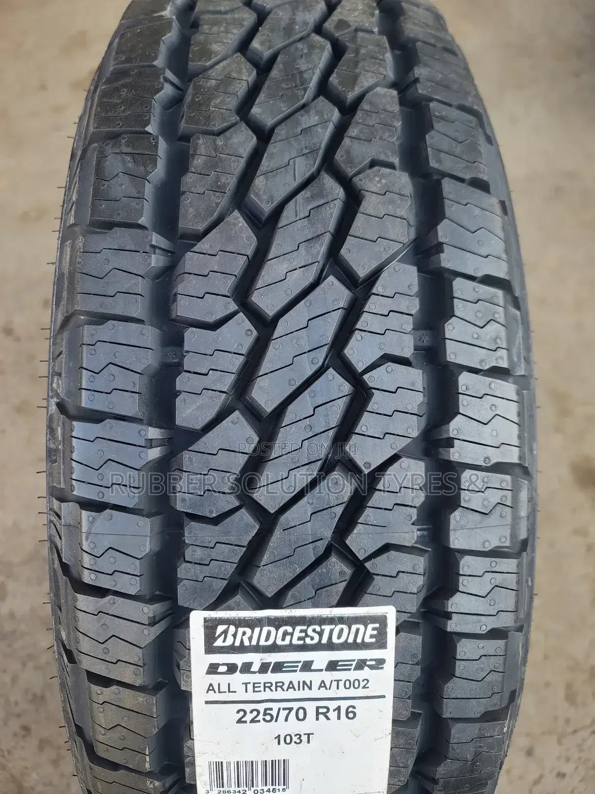 225/70r16 Bridgestone Tires [A/ T002 Dueler]