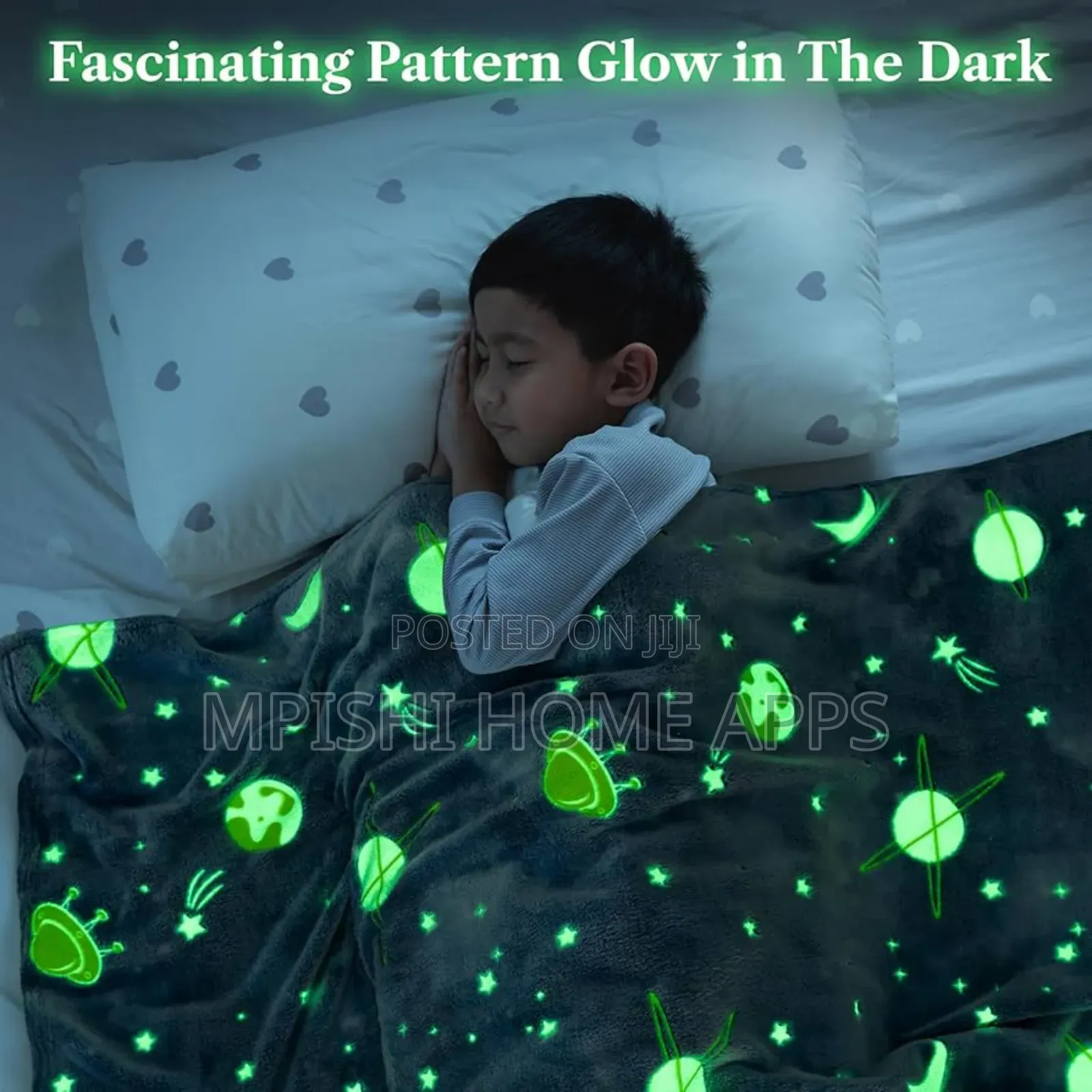 Magic Glow in the Dark Fleece Blanket