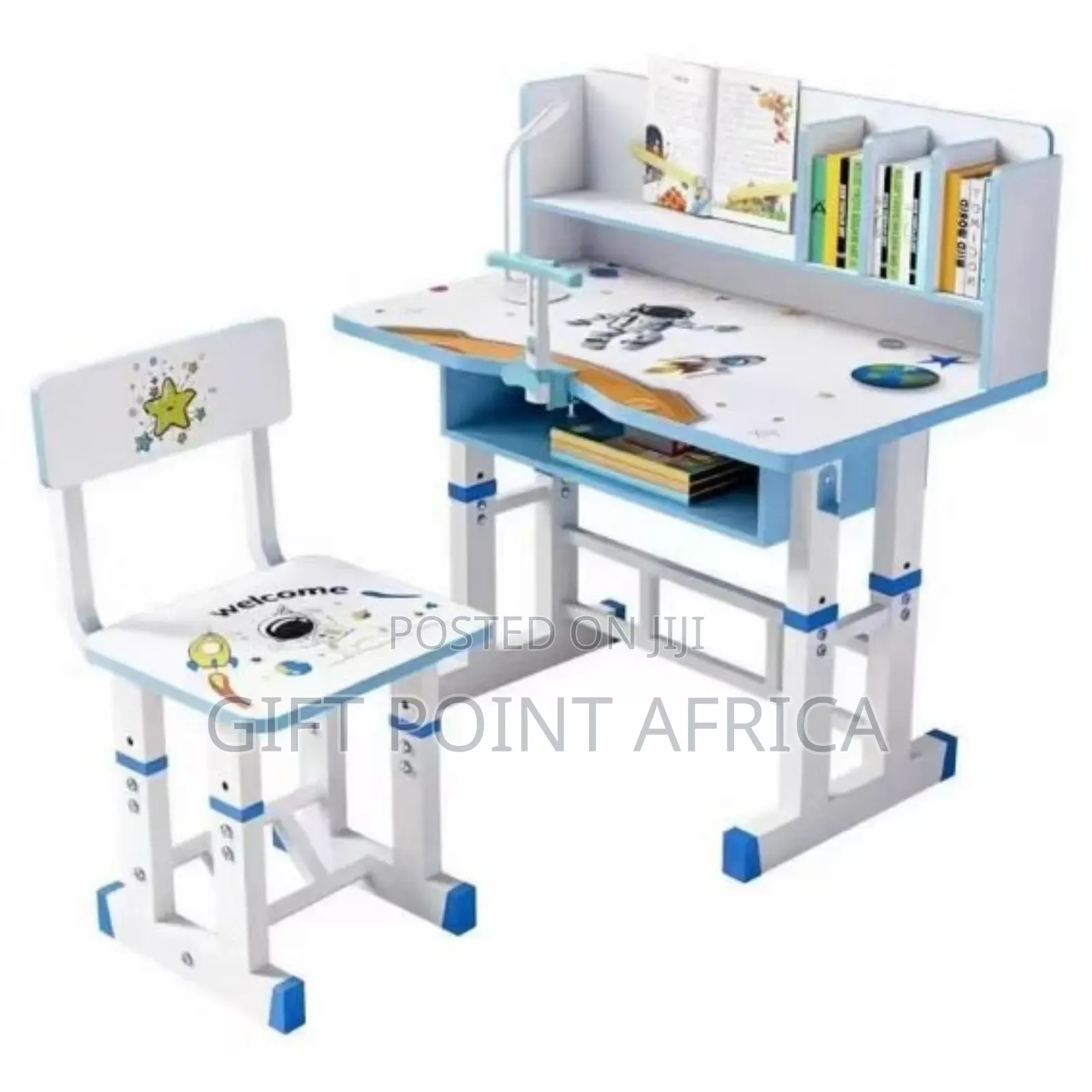 Elegant Adjustable Study Table With Chair For Kids