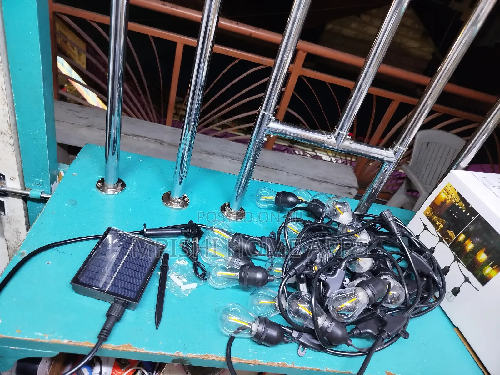 Solar String Light 10m 20 Bulbs