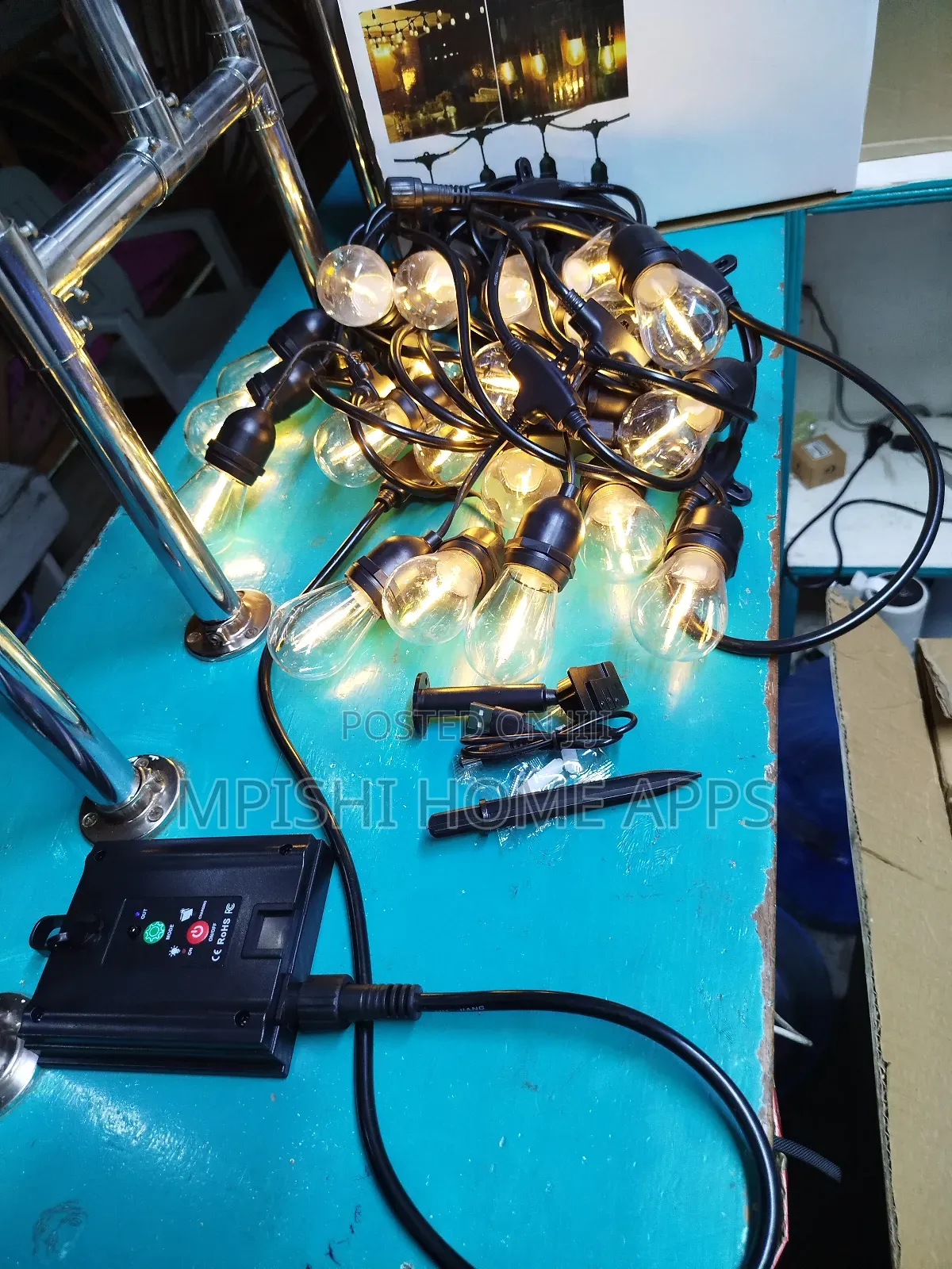 Solar String Light 10m 20 Bulbs