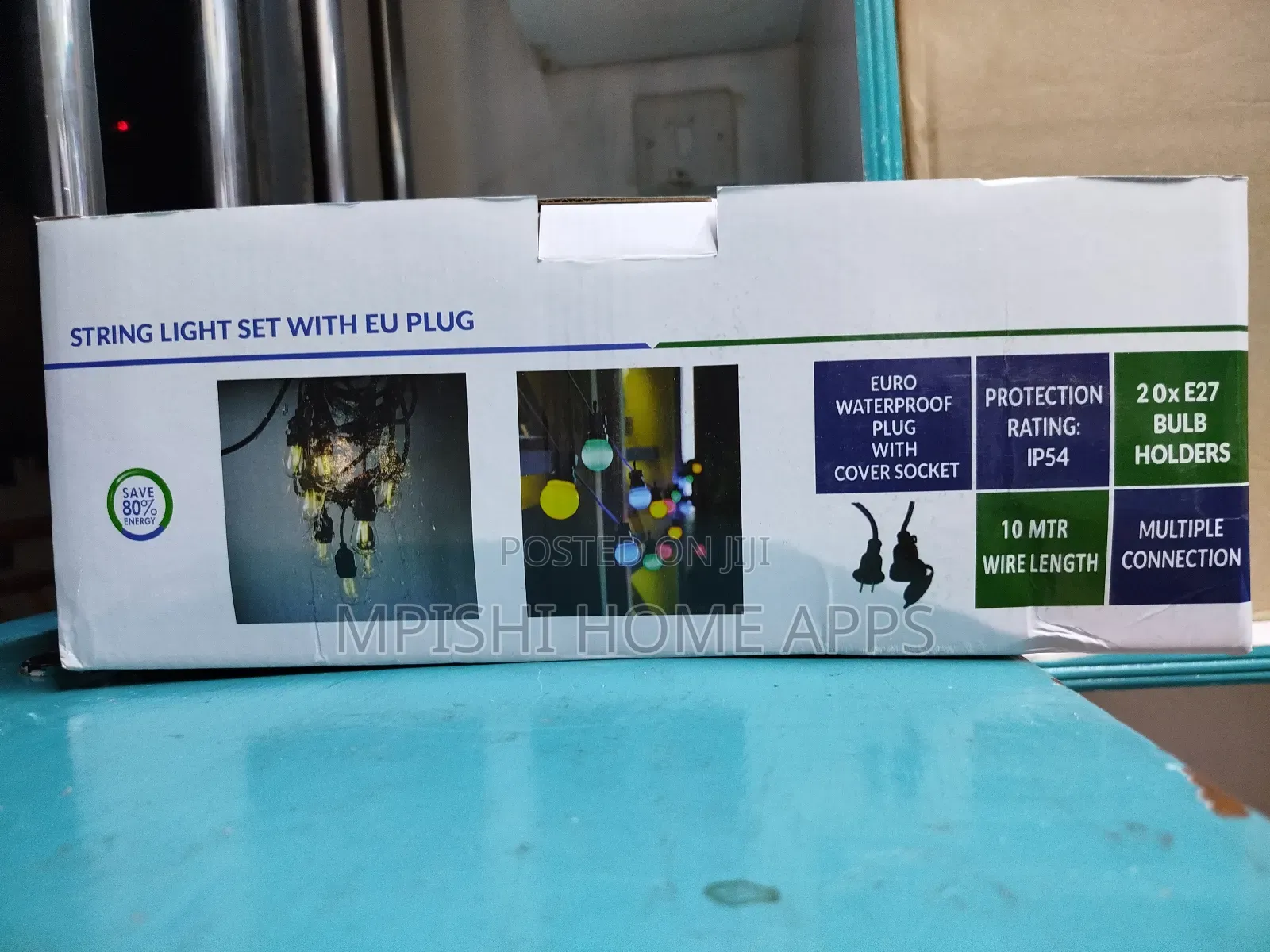 Solar String Light 10m 20 Bulbs
