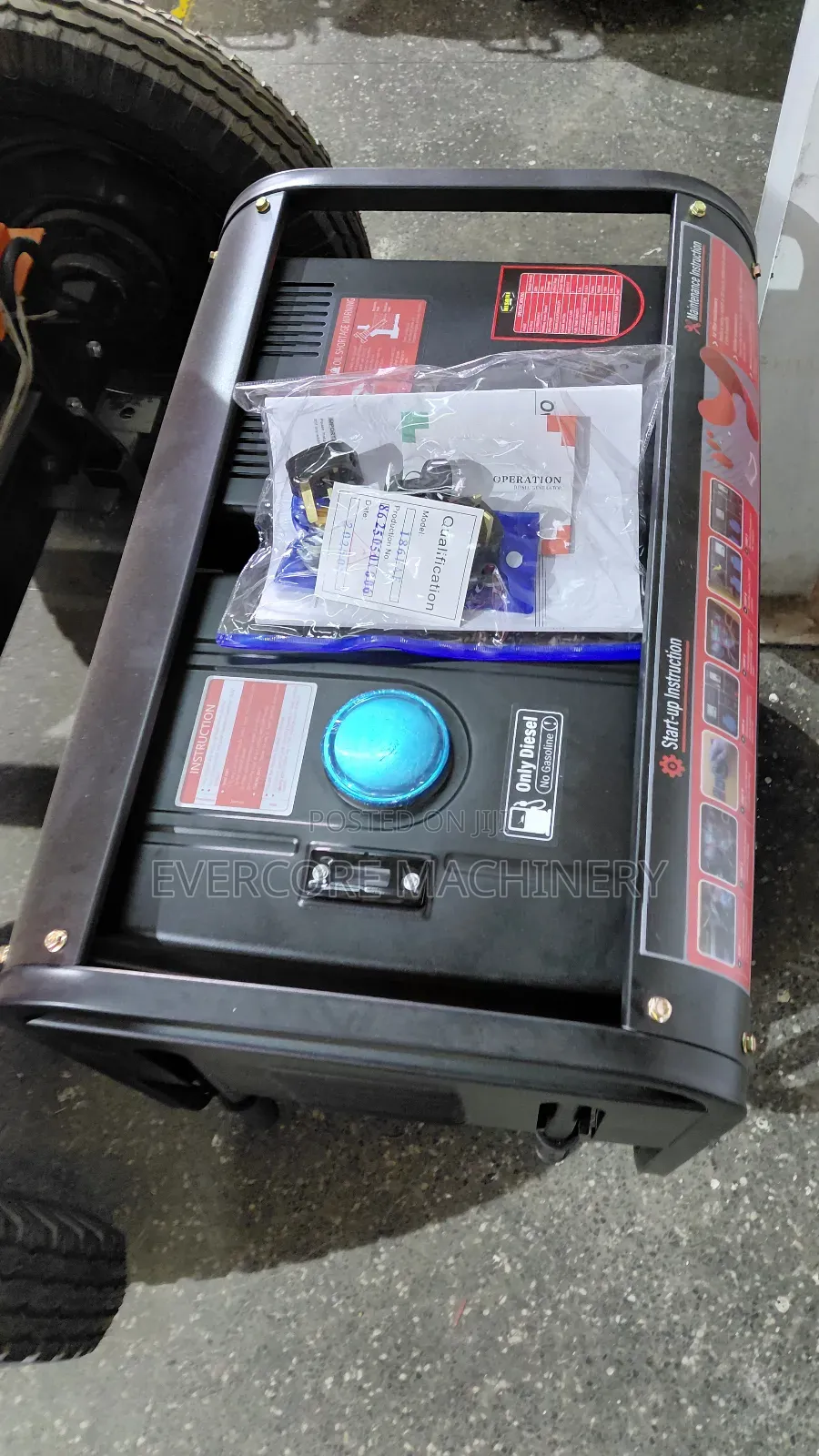 Hisaki Japan Diesel Welding Generator 186fae Keystart 220amps.