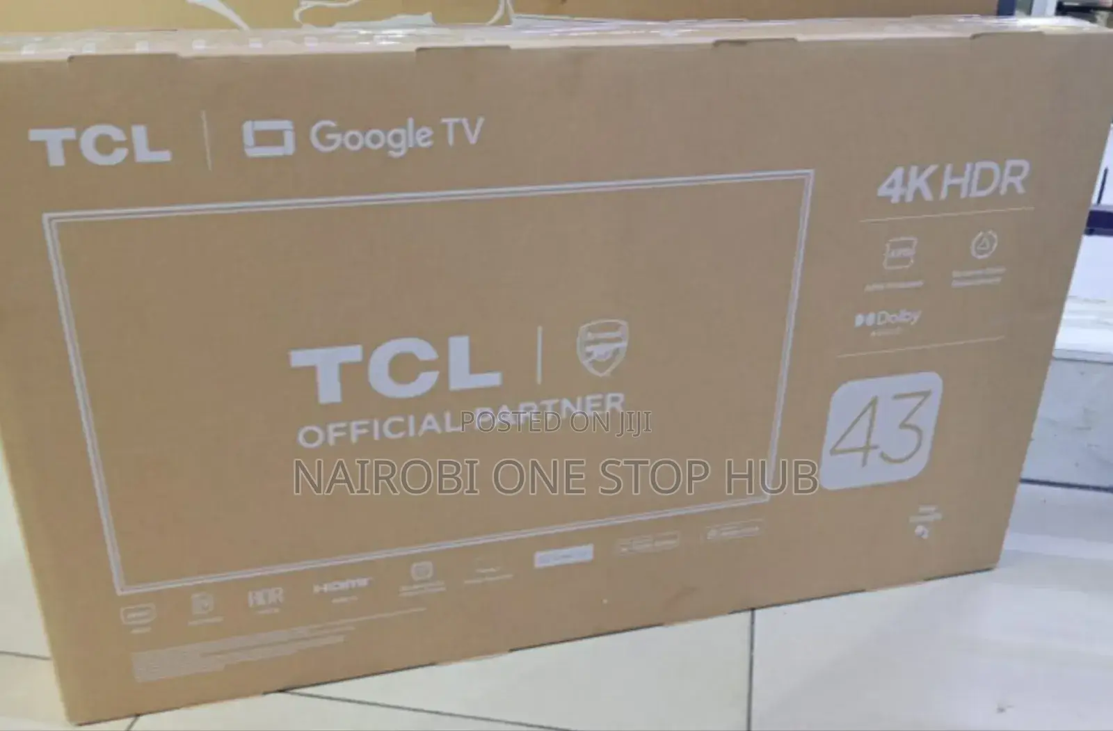 TCL 43 Inch Smart Google Tv With Voice Control