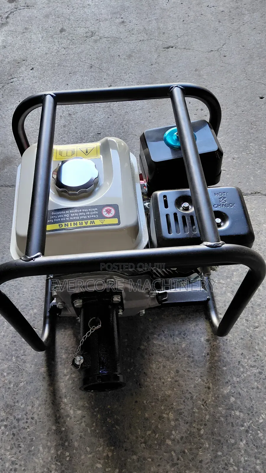 Heavy Duty Poker Vibrator Machine Petrol Powered 45mm Shaft.