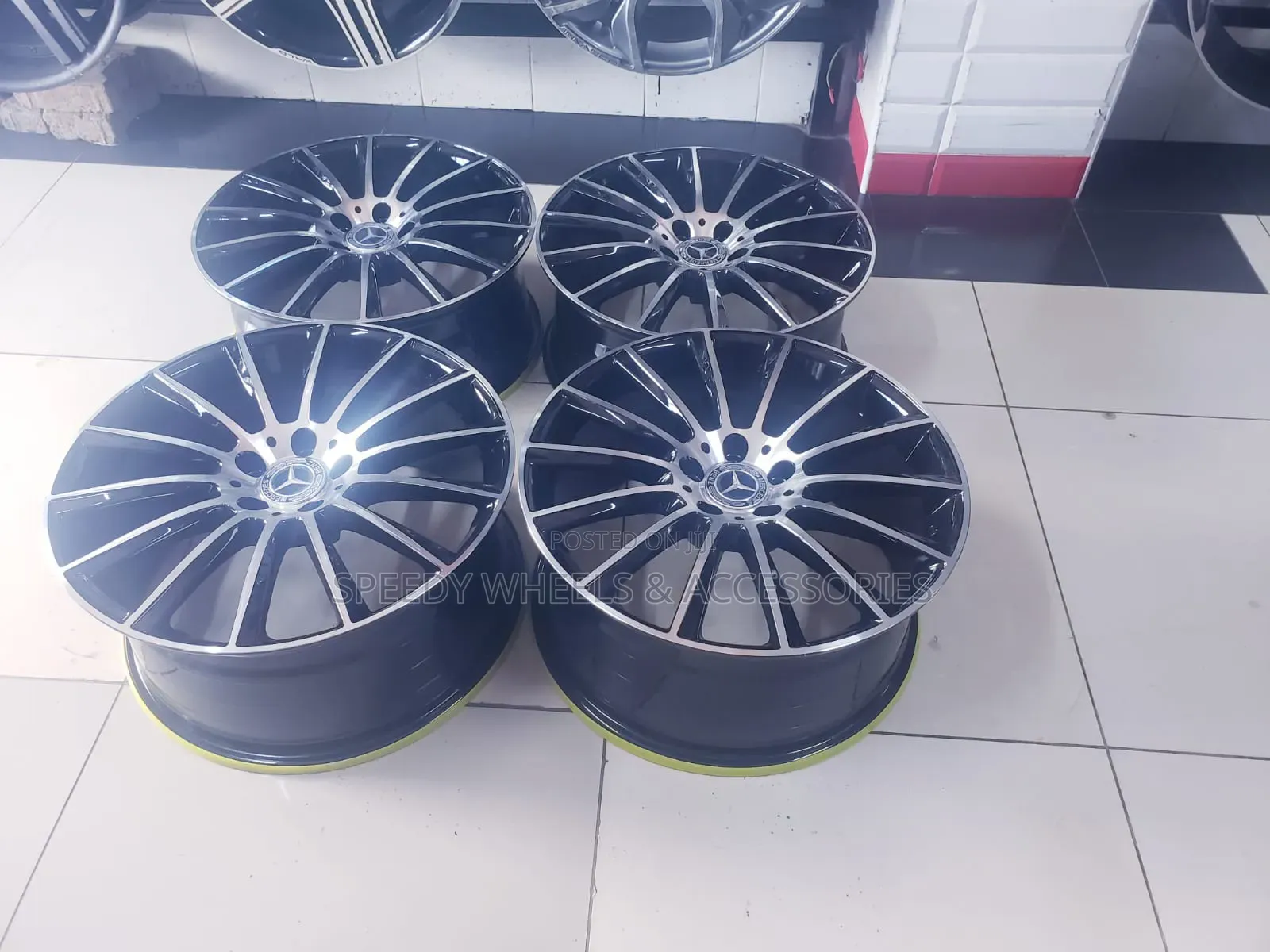 Size 18 Mercedes Benz Rims 18inch