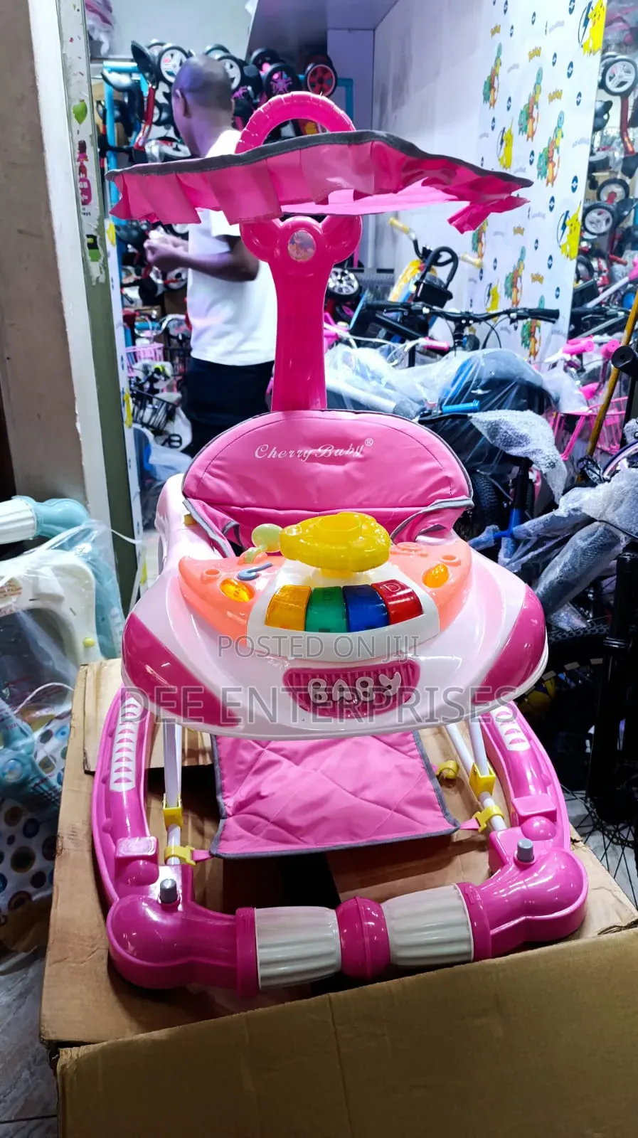 Baby Walkers With a Rocking Function