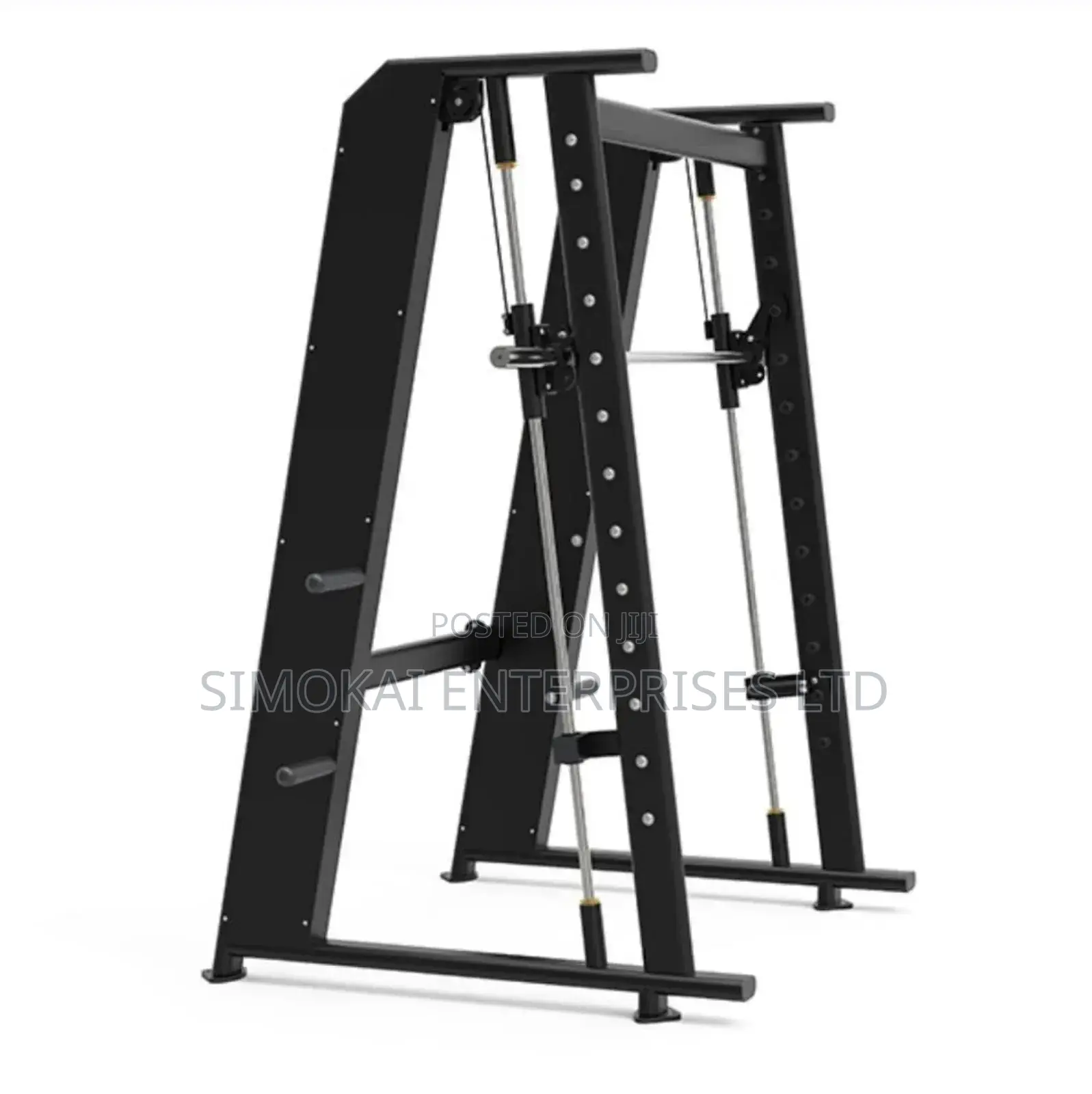 Heavy Commercial Squat Rack Smith Gym Strength Trainer Machine