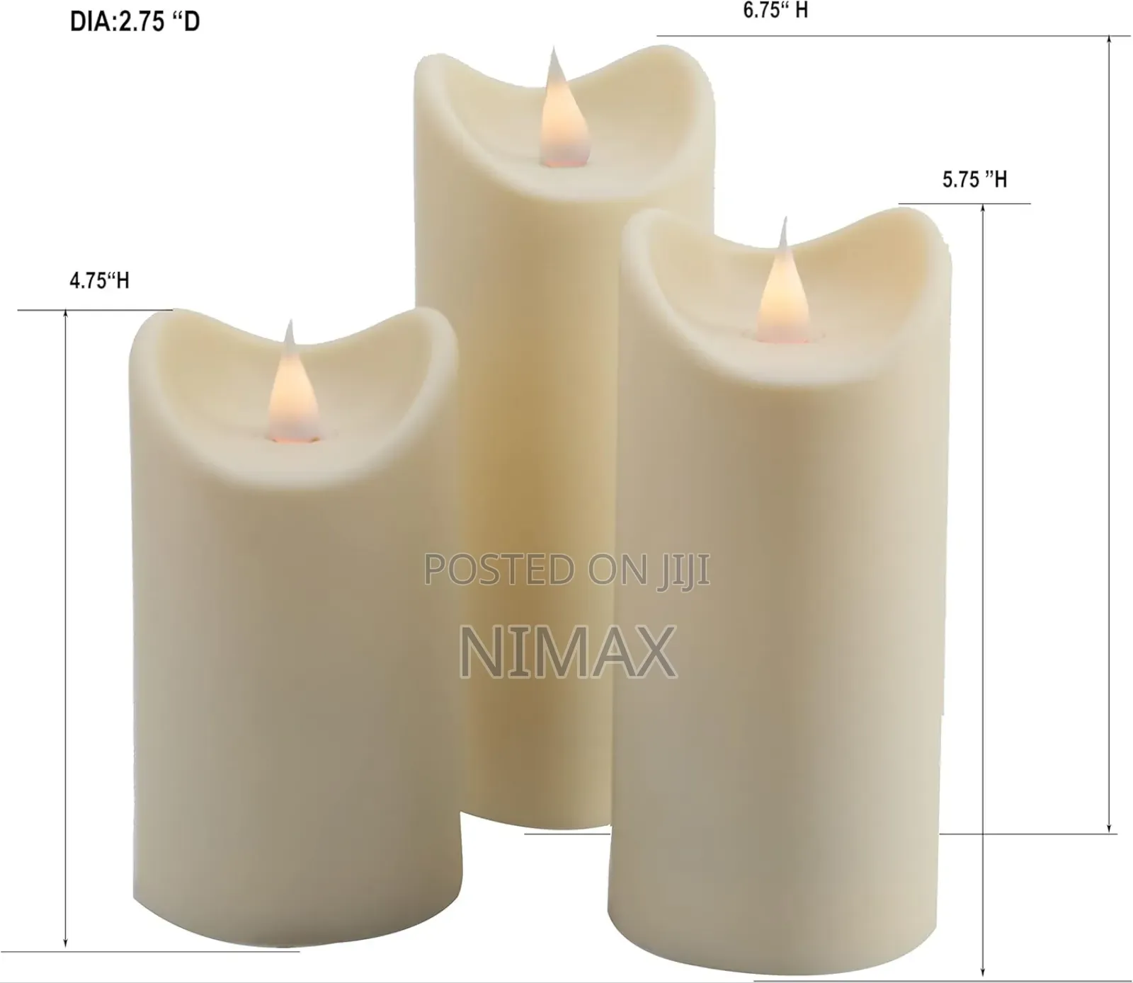 Outdoor Waterproof Flameless Candle