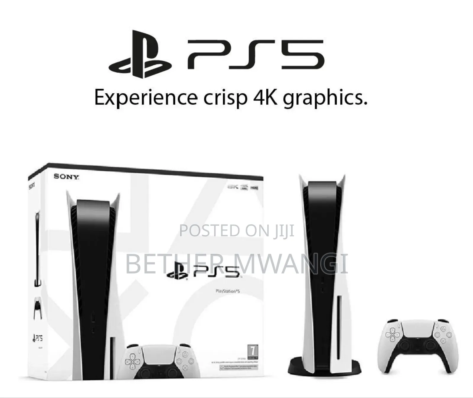 Playstation 5 European Disc Version In Kenya