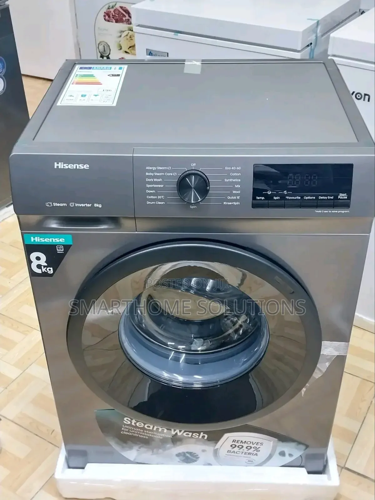 Hisense 8kg Washing Machine Wash And Spin