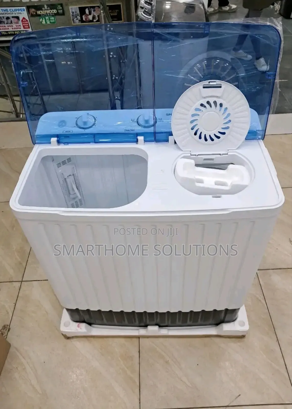 Smartpro 10kg Semi Automatic Top Load Twin Tub W/ Machines